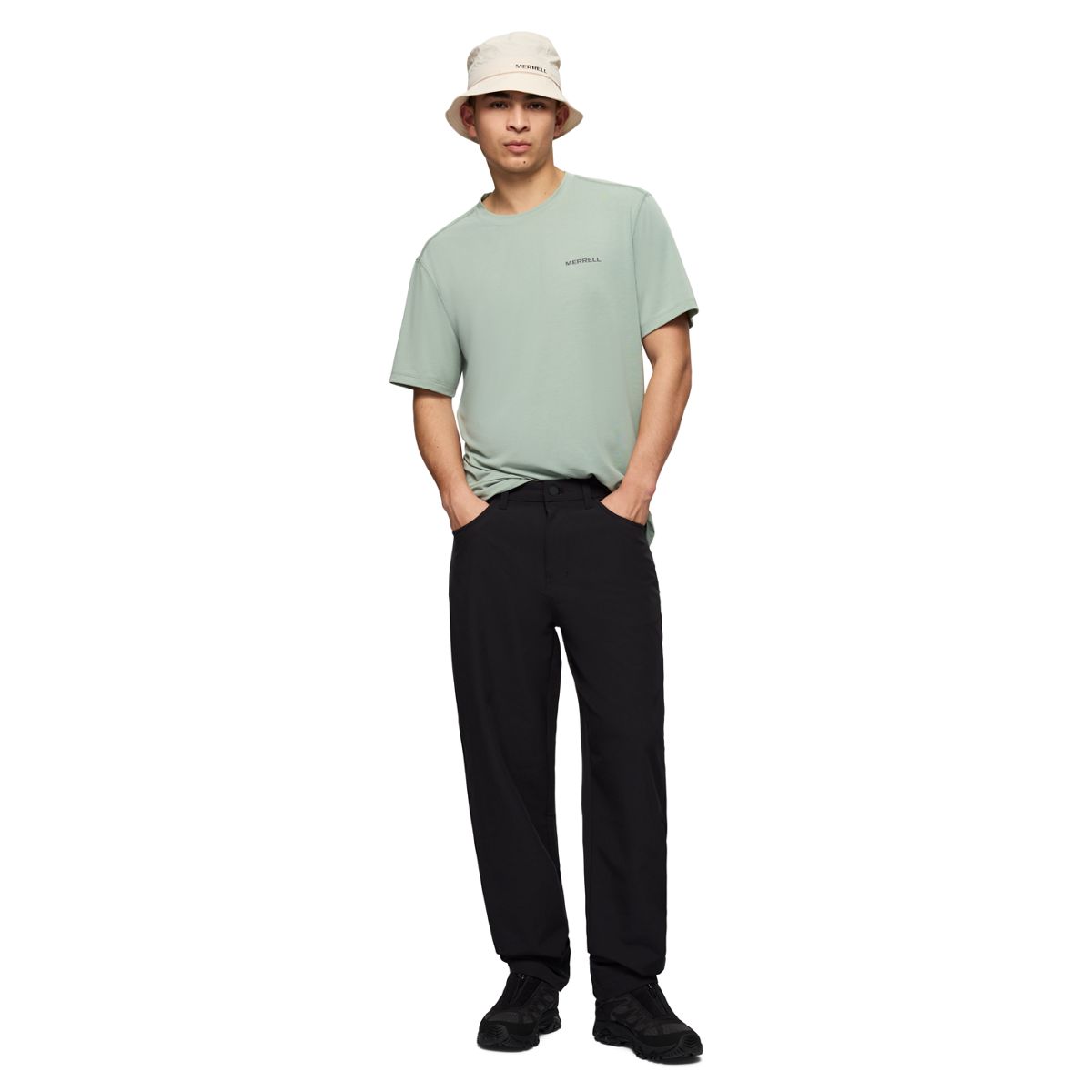 Horizon Tencel Tee, Iceberg Green, dynamic 2