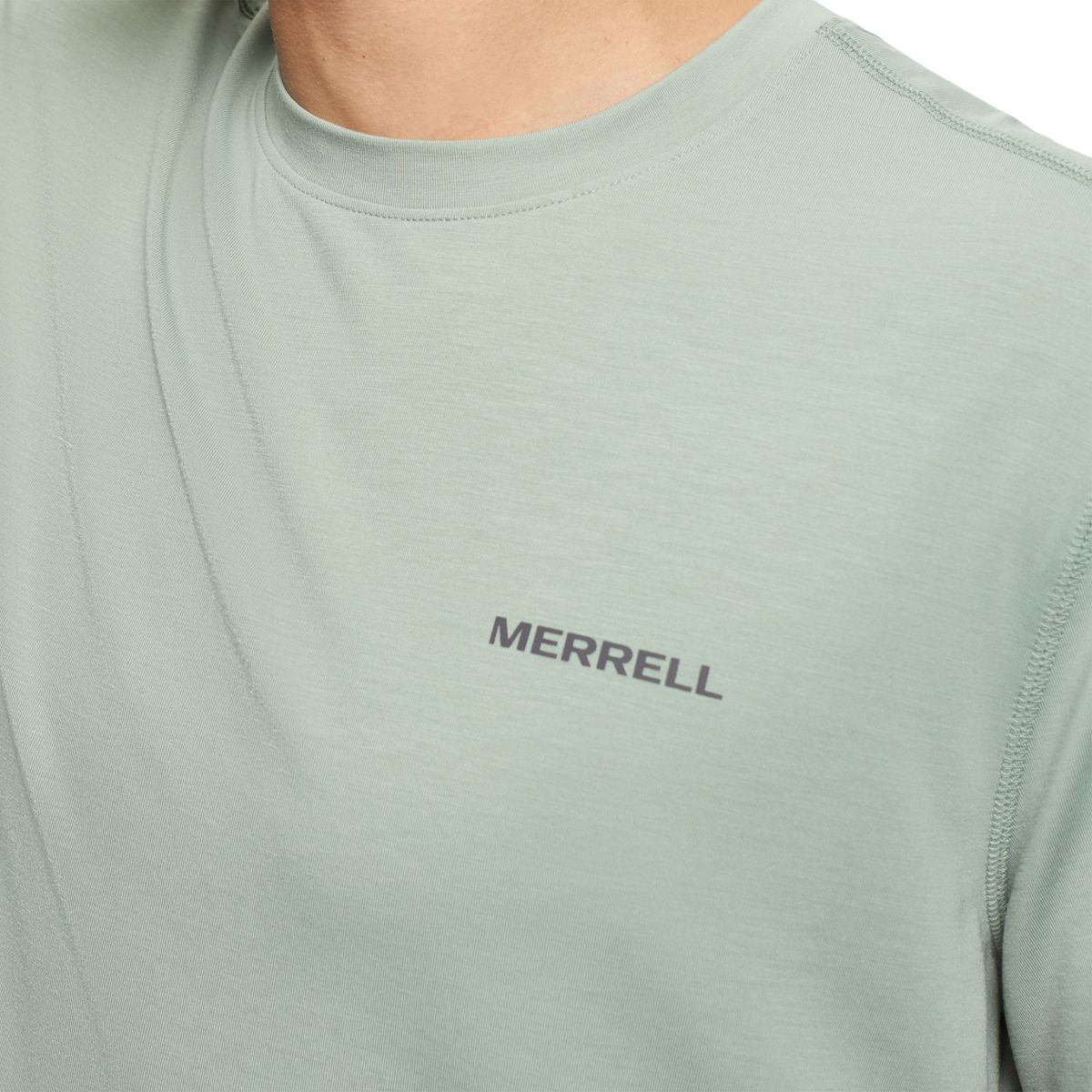 Horizon Tencel Tee, Iceberg Green, dynamic 5