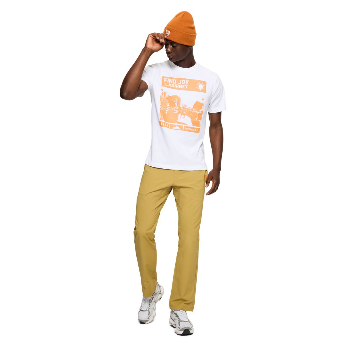 Find Joy Graphic Tee, White, dynamic 3