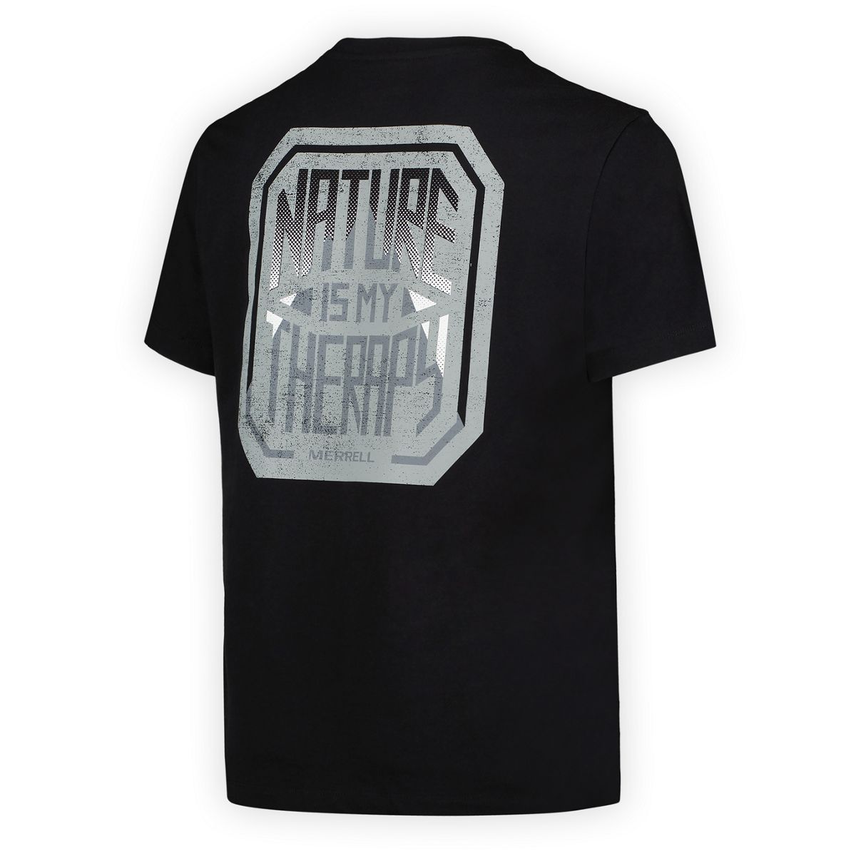 Nature Is My Therapy Graphic Tee, Black, dynamic 2