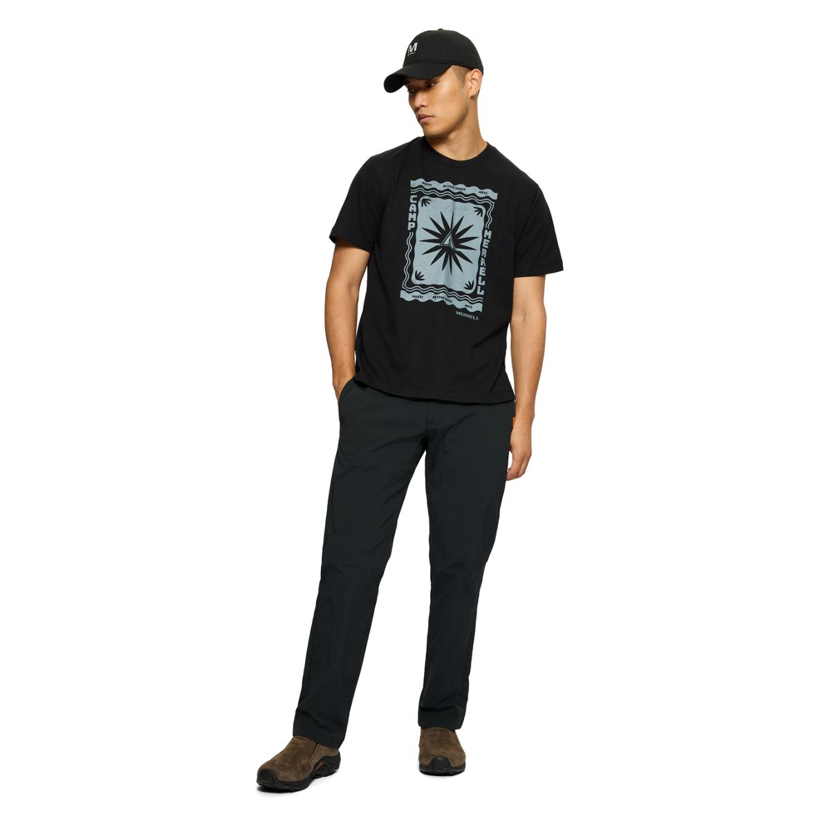 Camp Merrell Graphic Tee, Black, dynamic 3