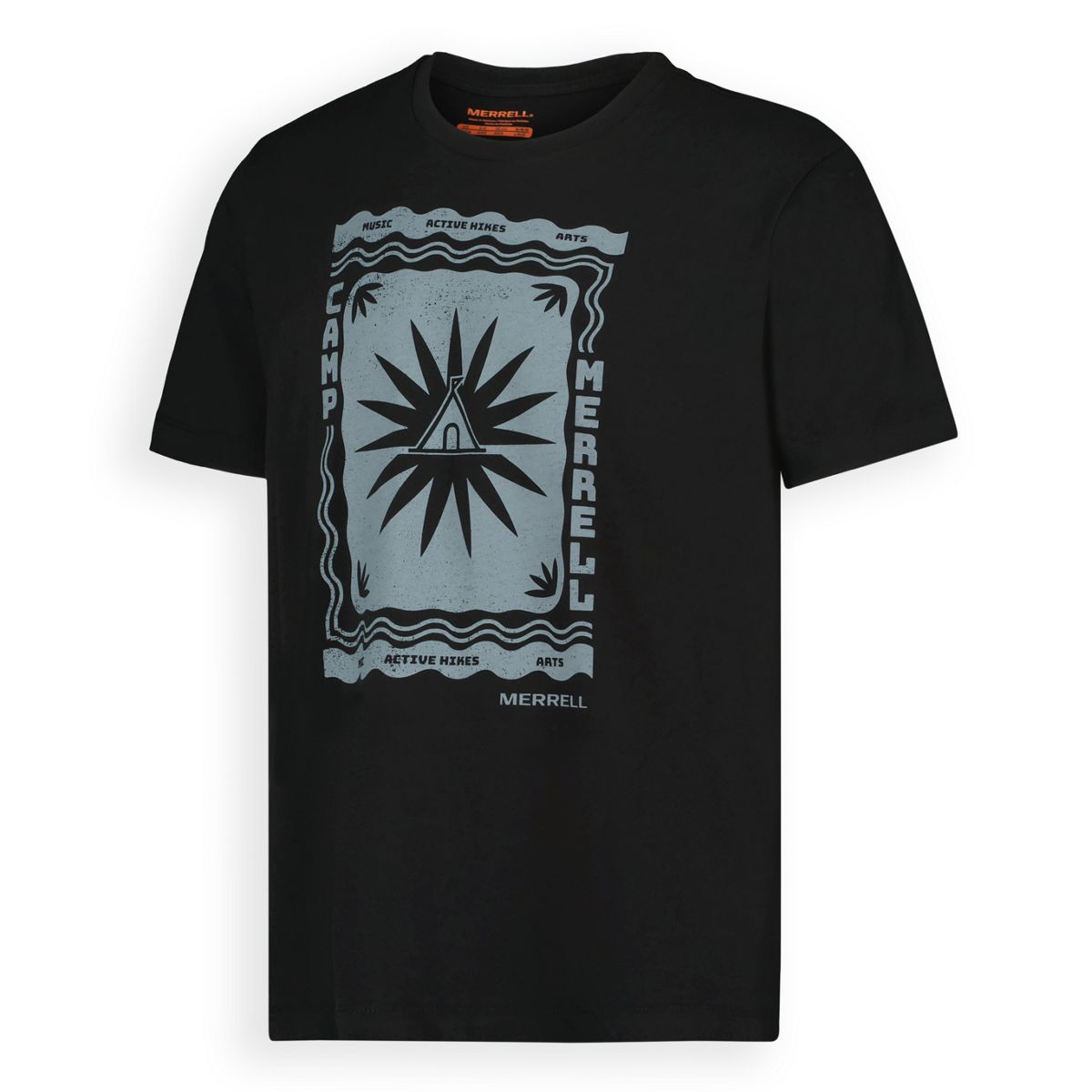 Camp Merrell Graphic Tee, Black, dynamic 2