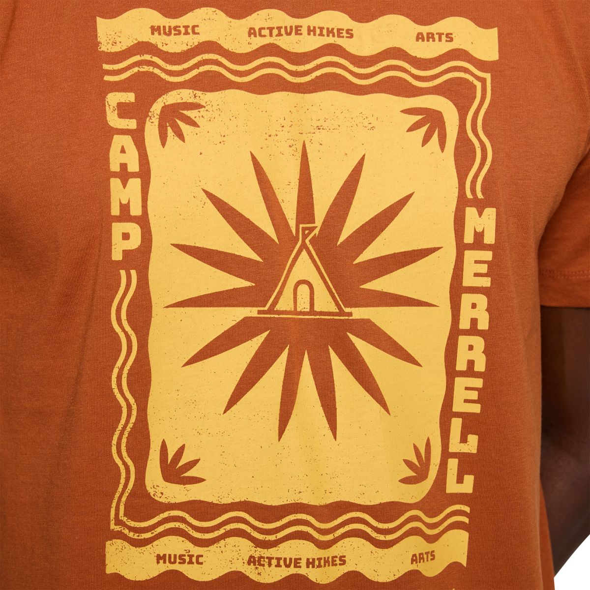 Camp Merrell Graphic Tee, Harvest, dynamic 6
