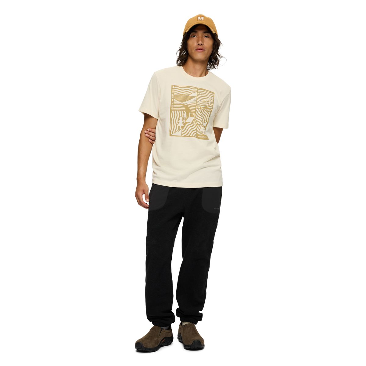 Adventure Graphic Tee, Chalk, dynamic 2