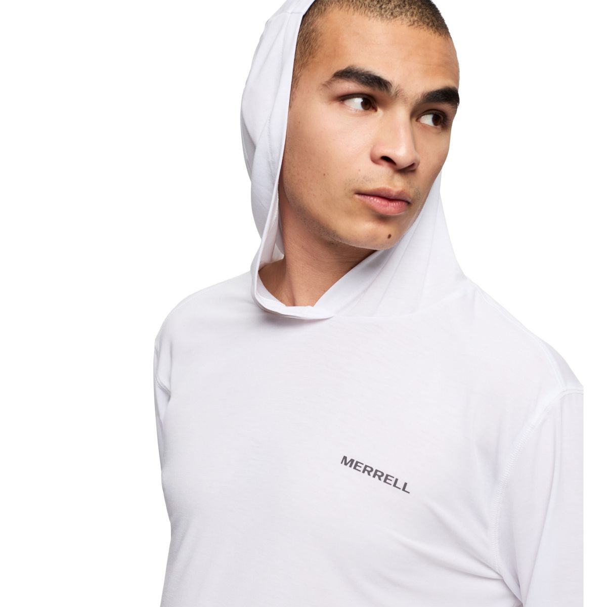 Tundra Tencel Sun Hoody, White, dynamic 5