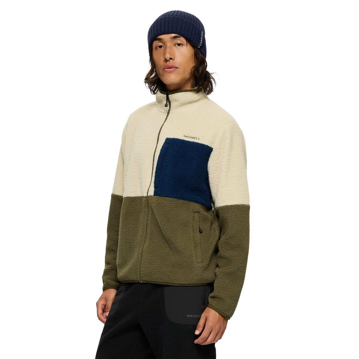 Tengu Sherpa Jacket, Basalt/Loden, dynamic 4