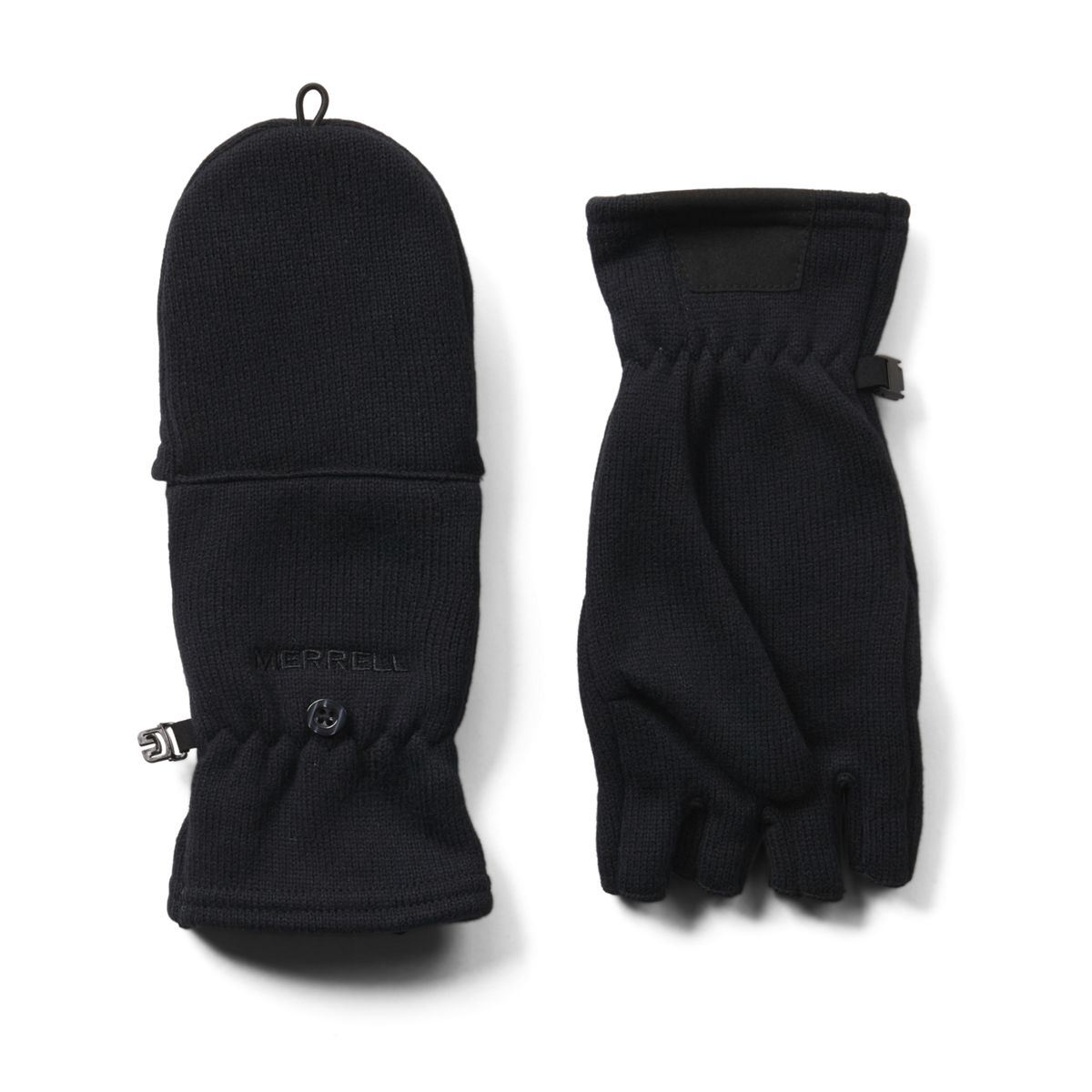 Sweater Weather Mitten, Black, dynamic