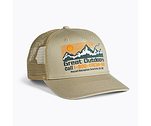 Great Outdoors Trucker, Sepia Tint, dynamic