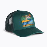 Lakeside Trucker Hat, Sea Moss, dynamic 1