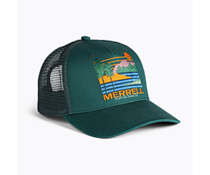 Lakeside Trucker Hat, Sea Moss, dynamic