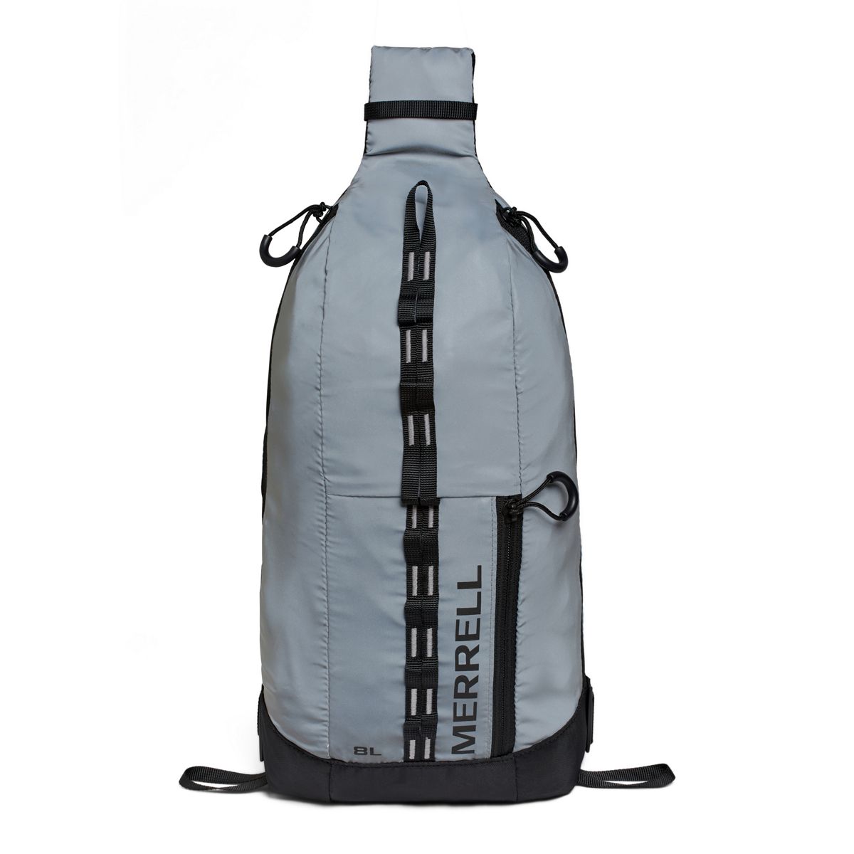 Crest 8L Sling, Reflective Silver, dynamic