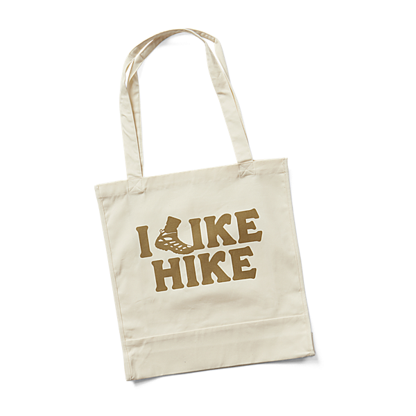 Trailhead Canvas Tote Bag, Natural- I Like Hike, dynamic