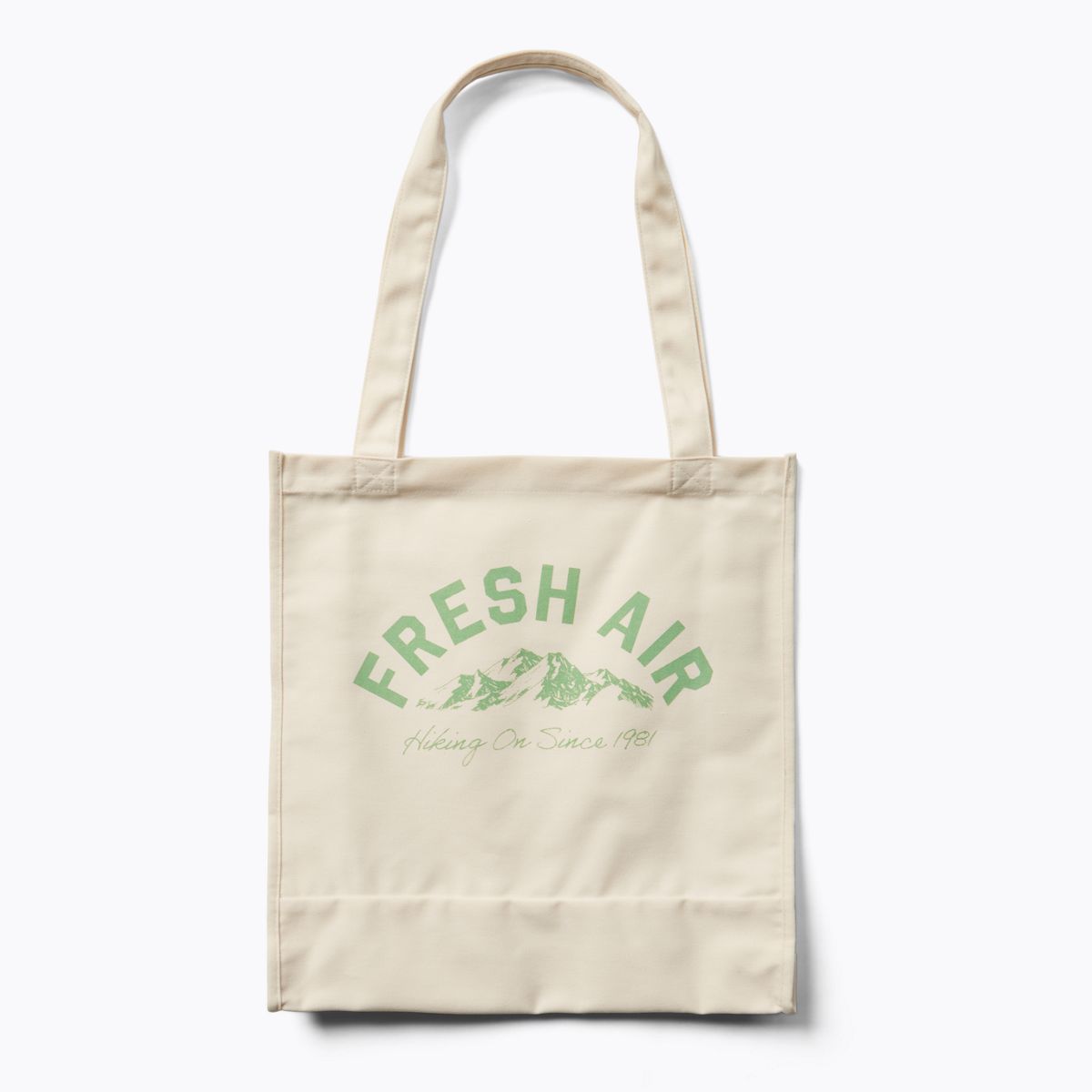 Trailhead Canvas Tote Bag, Fresh Air, dynamic
