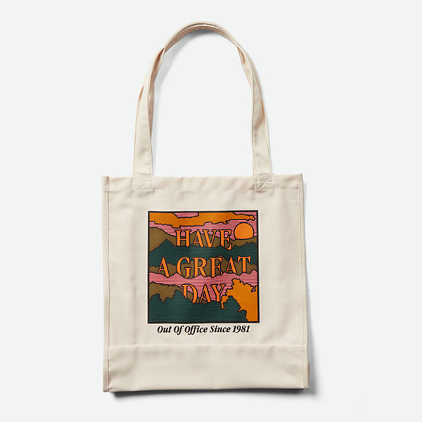 Trailhead Canvas Tote Bag, Have A Great Day, dynamic