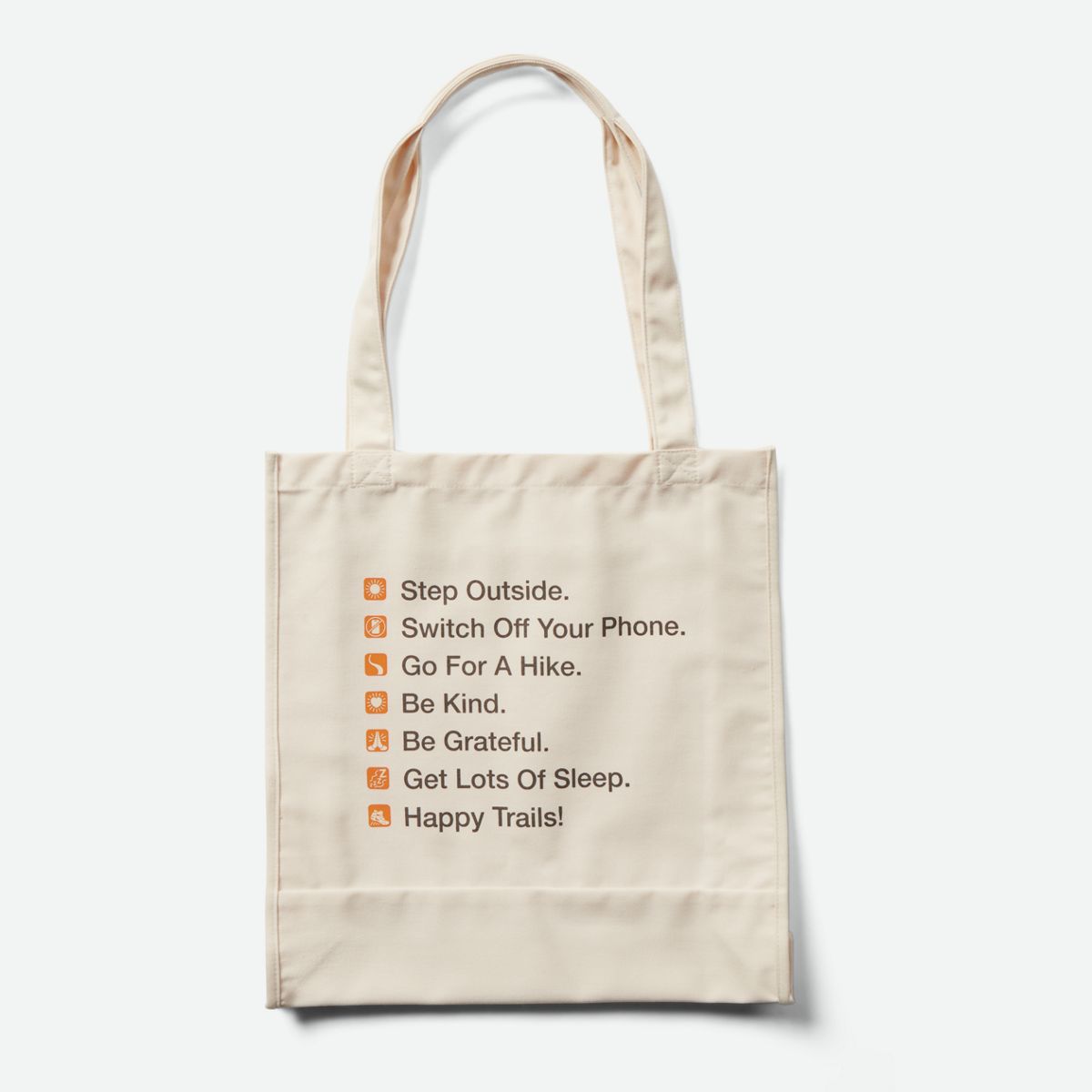 Trailhead Canvas Tote Bag, Step Outside, dynamic