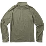 BetaTherm 1/4 Zip Mid-Layer Fleece, Dusty Olive, dynamic