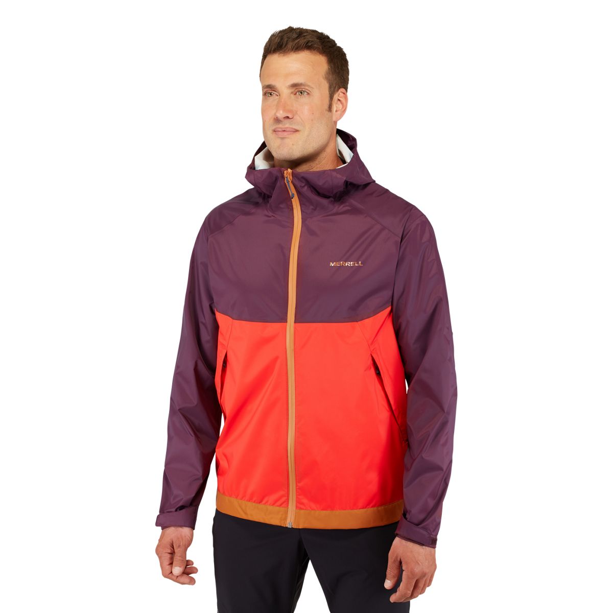 Fallon 4.0 Rain Jacket, Syrah/Silver, dynamic 3