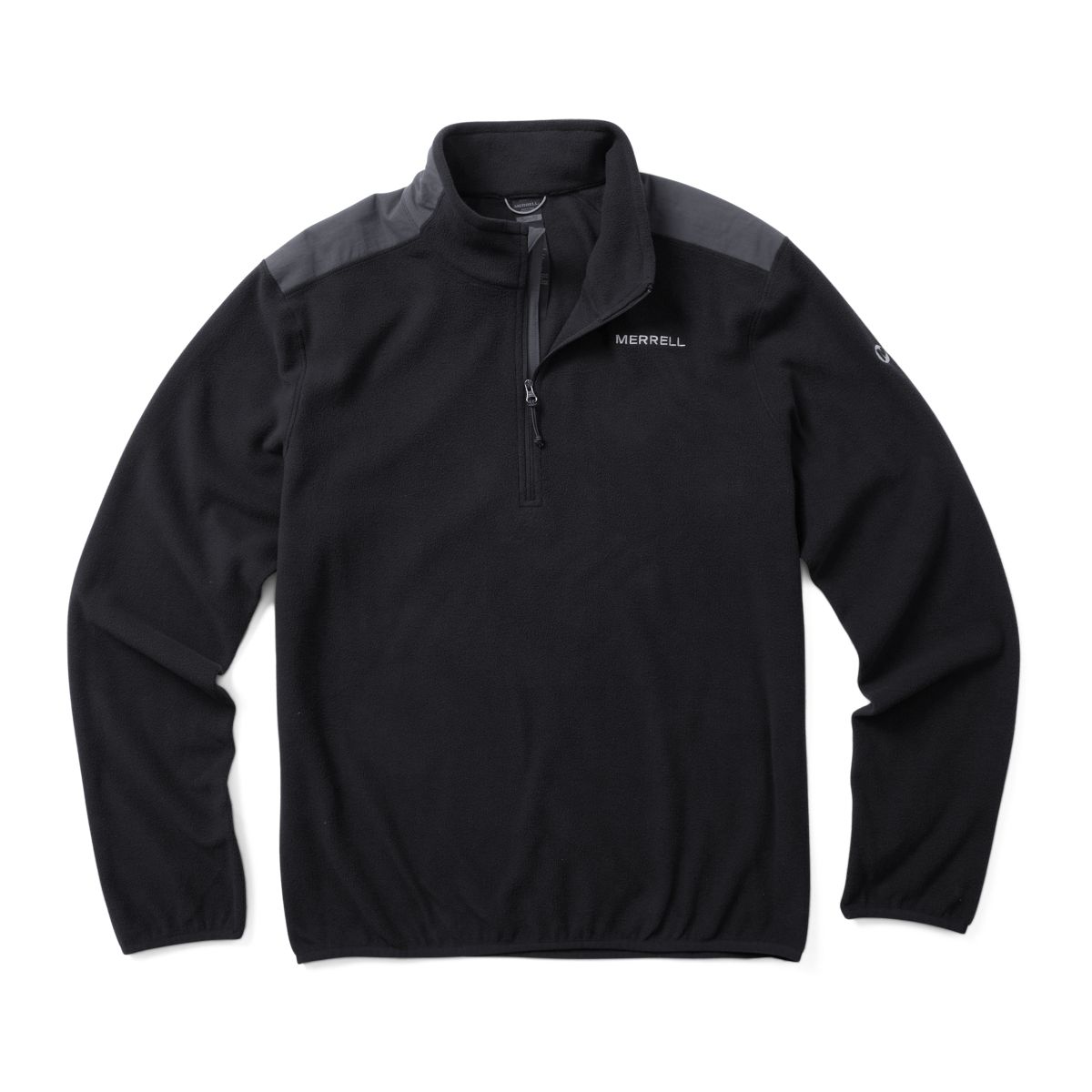 Terrain 1/4 Zip Fleece, Black, dynamic