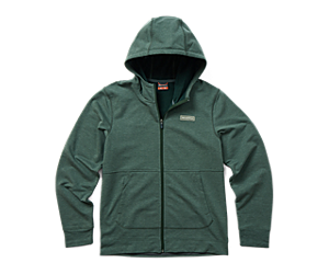 Timber Full Zip Hoody, Forest Heather, dynamic