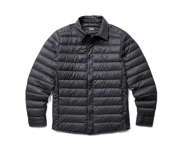 Ridgevent Thermo Shirt Jacket, Black, dynamic