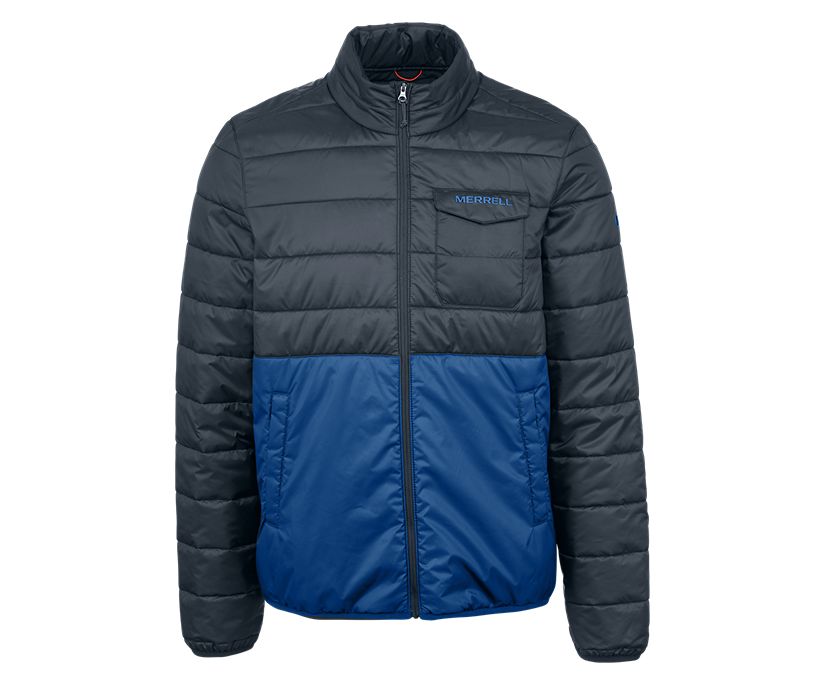 Terrain Insulated Jacket, Navy/Blue, dynamic 1