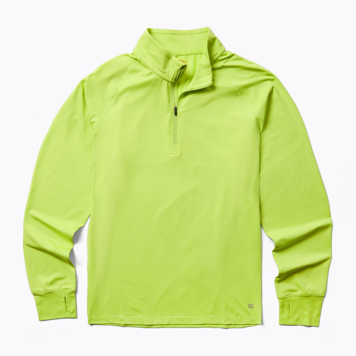 Trail Running Midlayer, Celery, dynamic 1