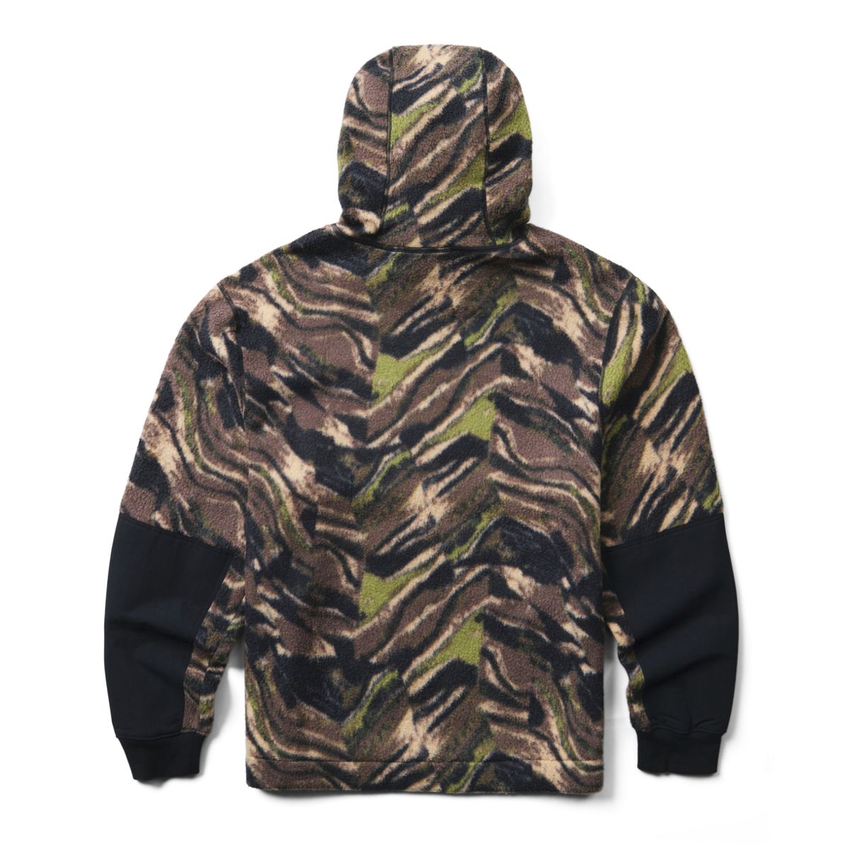 Print Sherpa Hoody, Camo Marble, dynamic 2