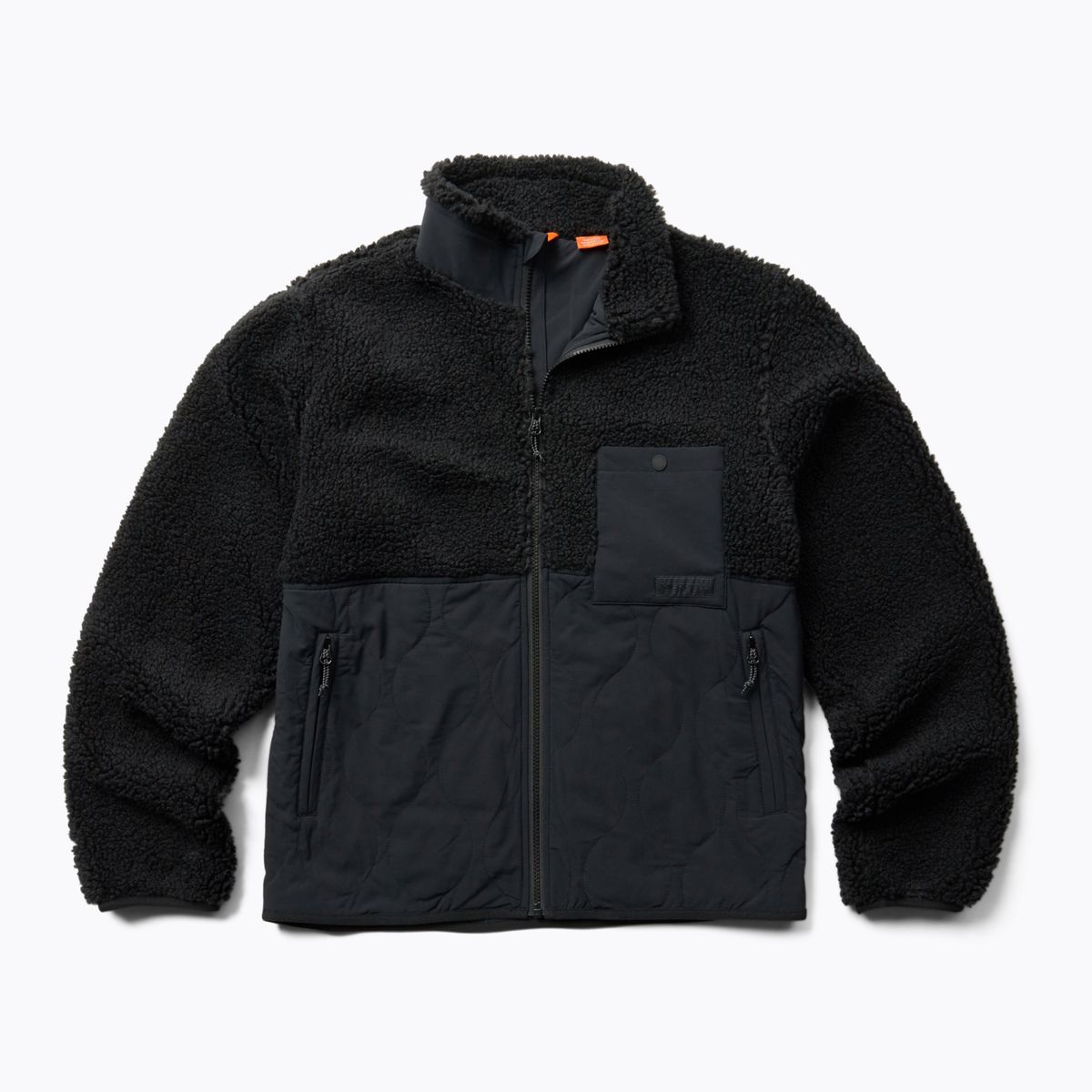 Sherpa Mixup Jacket, Black, dynamic