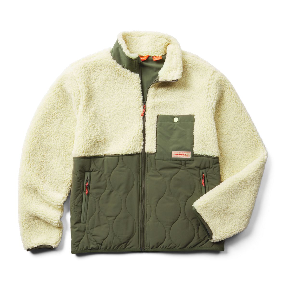 Sherpa Mixup Jacket, Reed Yellow, dynamic