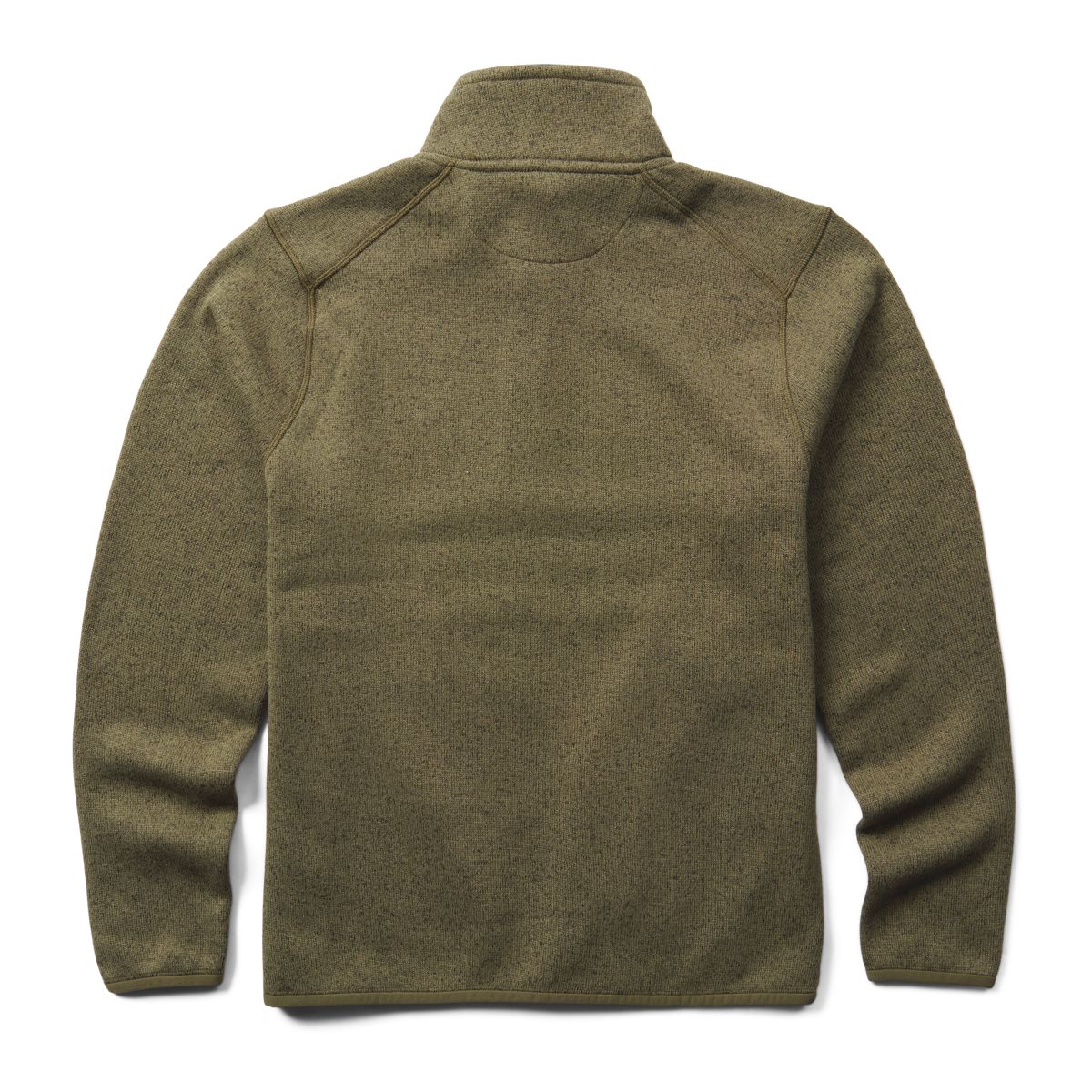 Sweater Weather 1/4 Snap, Dusty Olive Heather, dynamic 2
