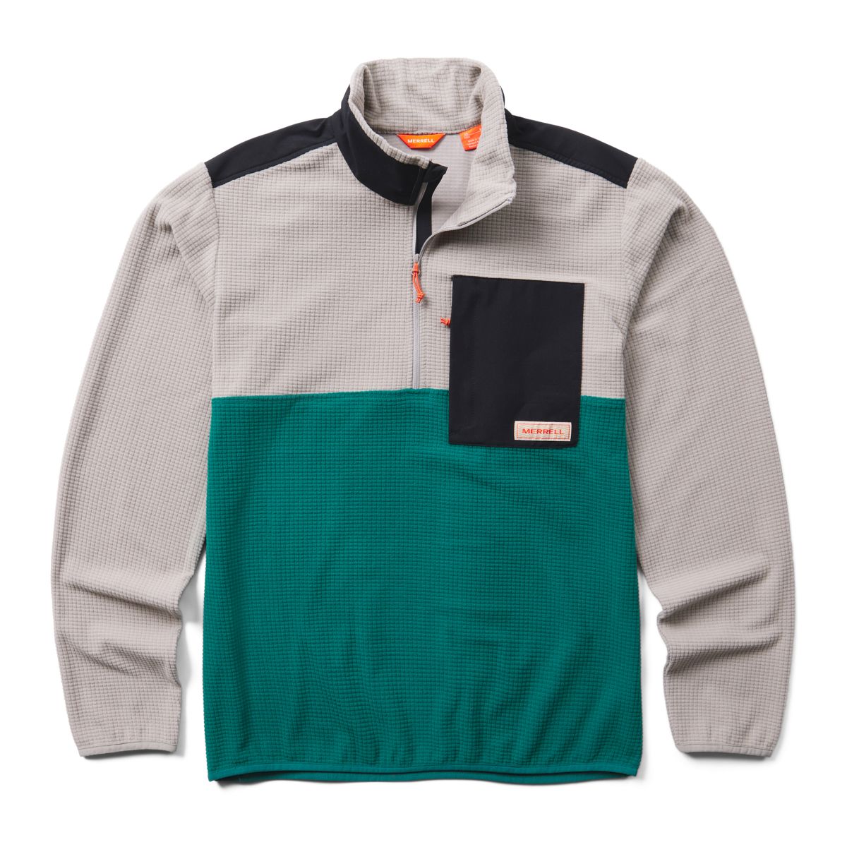 Geotex 1/4 Zip, Paloma/Pacific, dynamic