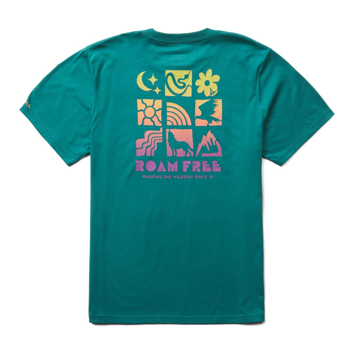 Roam Free Tee, Pacific, dynamic 2