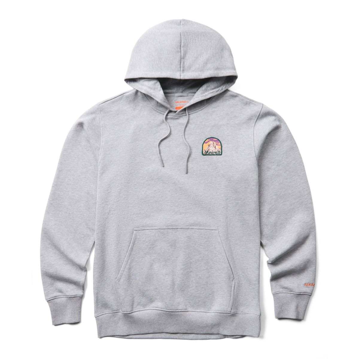 Hike High Fleece Hoody, Grey Heather, dynamic