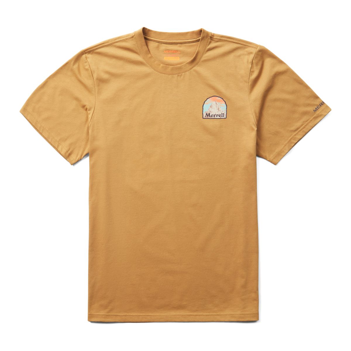 Hike High Short Sleeve Tee, Dijon, dynamic