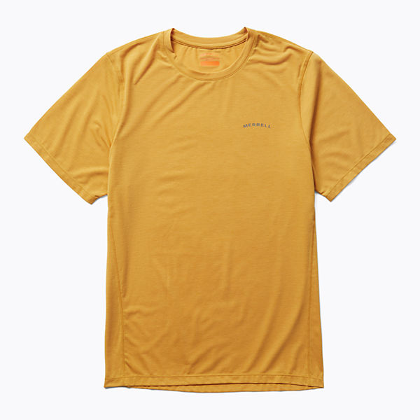 Everyday Tee with Tencel™, Amber Gold, dynamic