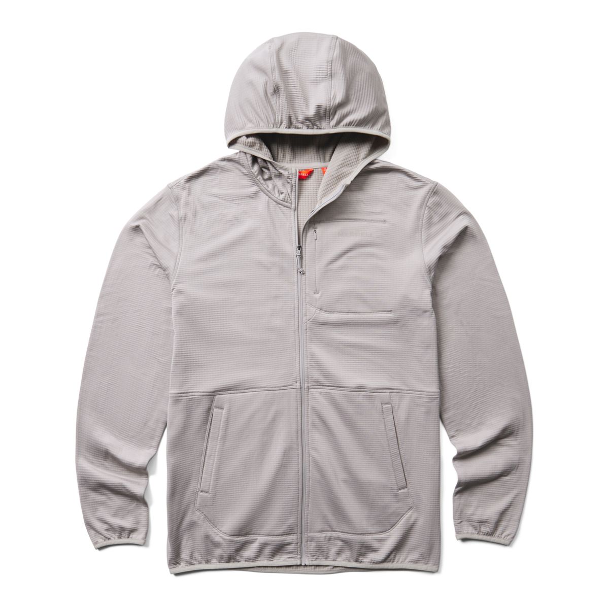 Geotex Full Zip Hoodie, Paloma Heather, dynamic