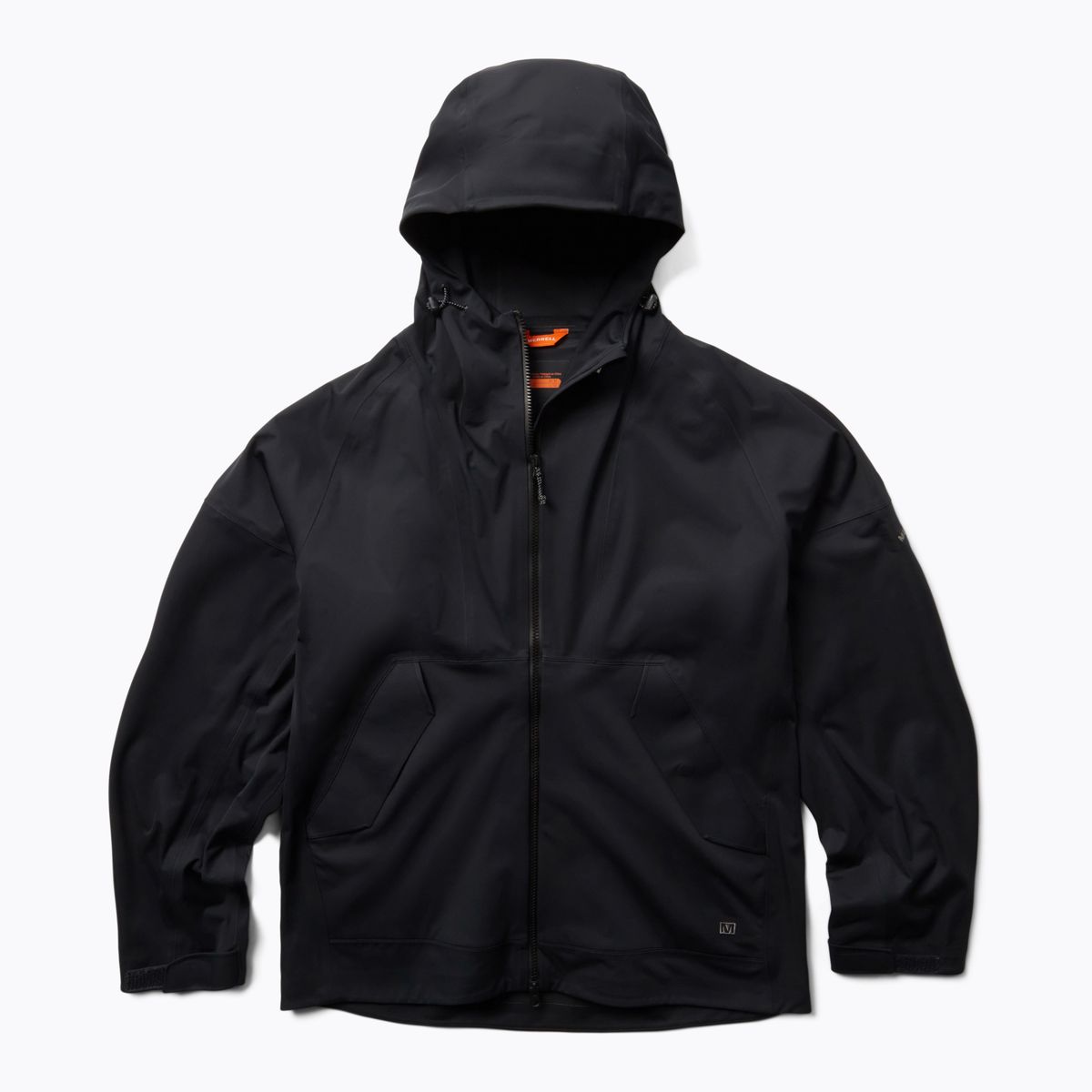 MERRELL Parka Impermeable Parka Full Zip Negro Hombre MERRELL