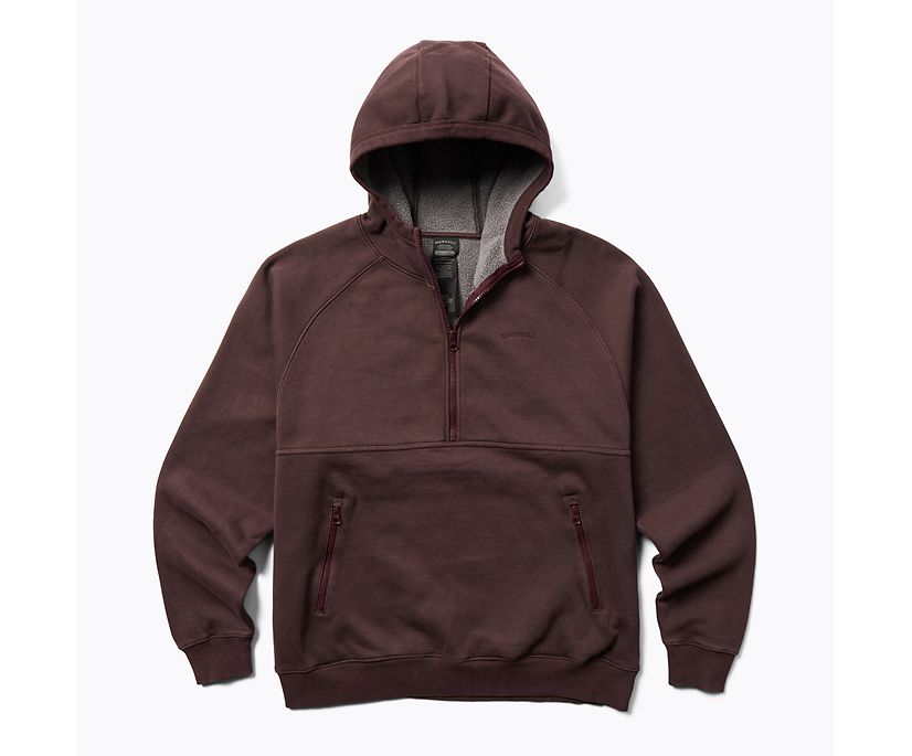 Scout Pullover Hoody, Burgundy, dynamic