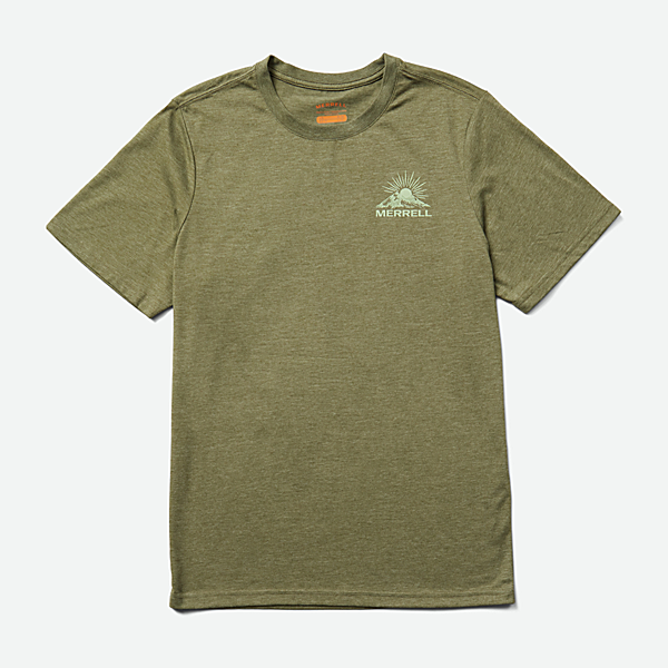 Map Graphic Tee, Dusty Olive Heather, dynamic