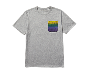 Outdoors For All Pocket Tee, Grey Heather, dynamic