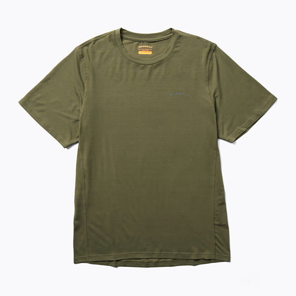 Everyday Tee with Tencel™, Dusty Olive, dynamic