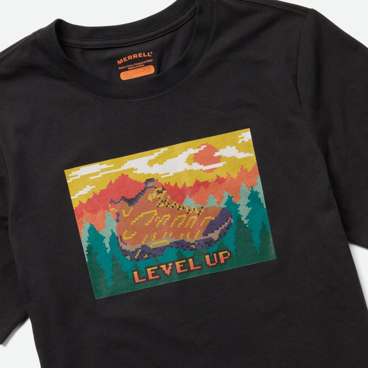 Level Up Tee, Black, dynamic 2