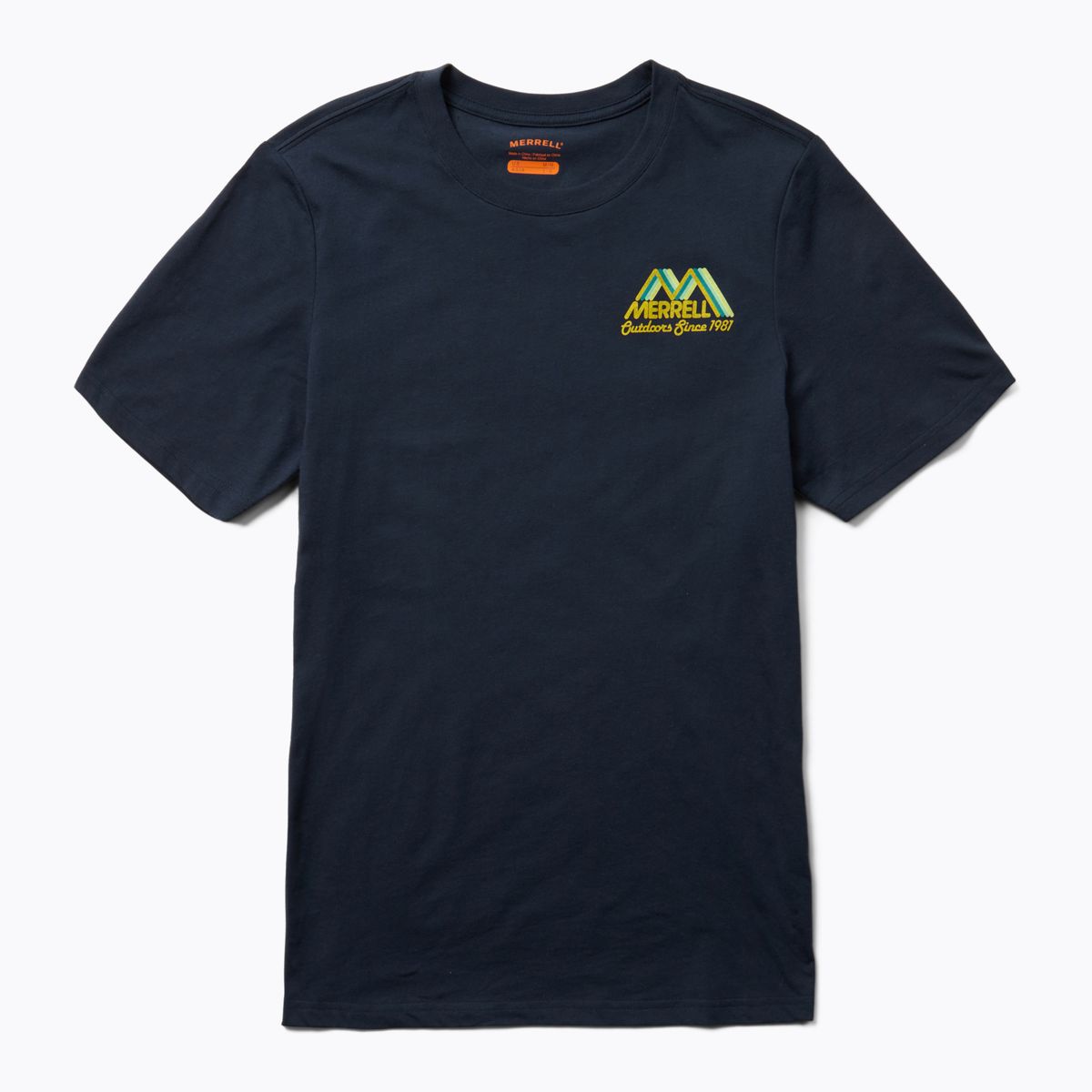 Merrell M Tee, Navy, dynamic 1