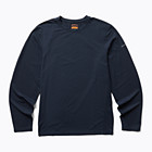 Perfect Long Sleeve Tee with Tencel™, Navy, dynamic 1