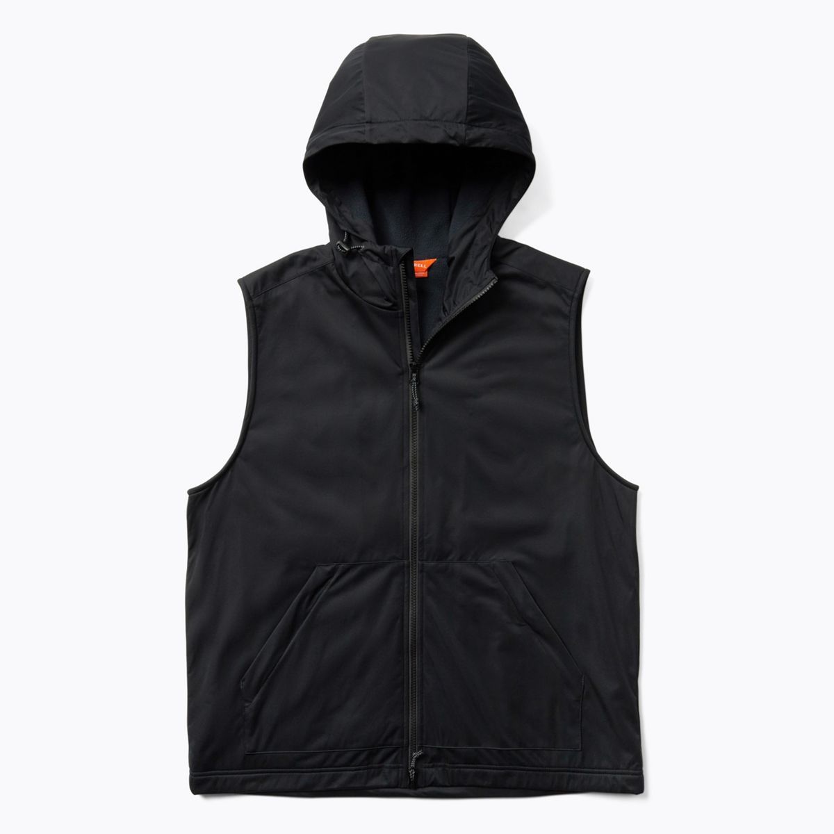 Whisper Hooded Vest, Black, dynamic