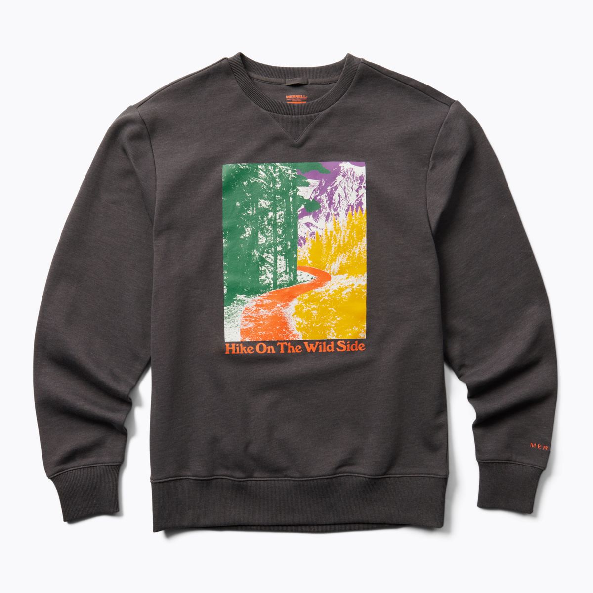 Wild Side Crewneck, Asphalt Heather, dynamic