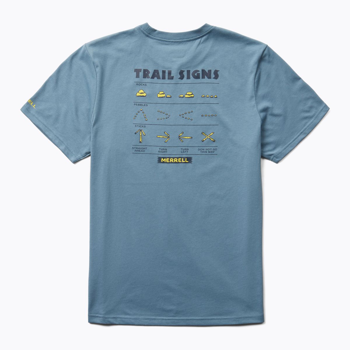 Trail Signs Tee, Captains Blue, dynamic 2
