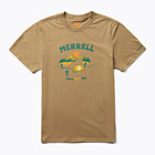 Arched Camp Tee, Sepia Tint, dynamic 1