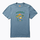 Arched Camp Tee, Captains Blue, dynamic 1