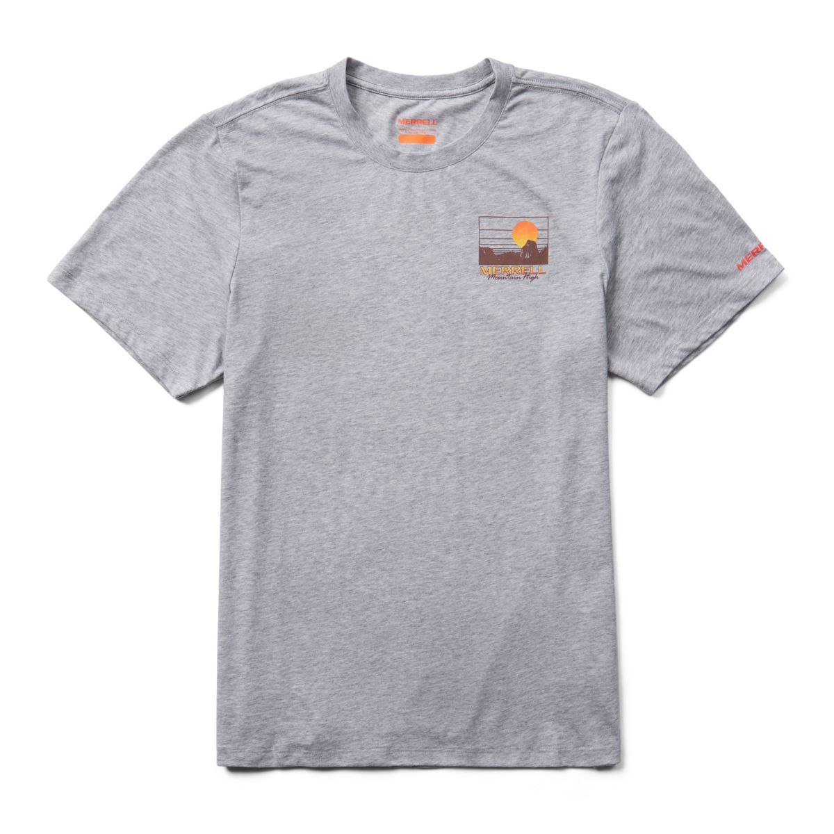 Mono Mountain Tee, Grey Heather, dynamic